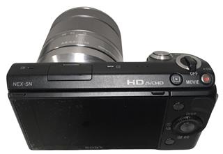 SONY NEX-5N 16.1MP DIGITAL CAMERA W/ 18-55MM F/3.5-5.6 OSS LENS CHARGER 2 BATTER